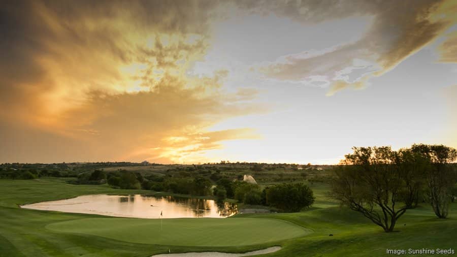 Golf Course Sunset Sunrise