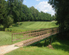 golf course, creek bridge